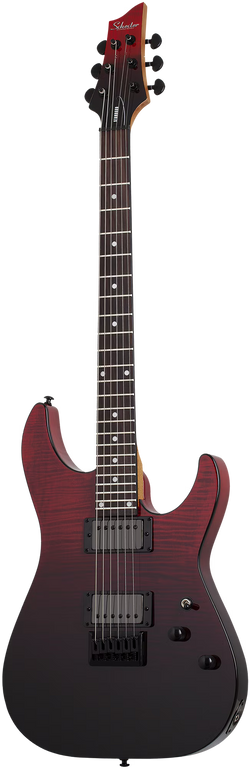 Schecter C-1 Standard Electric Guitar, Blood Burst