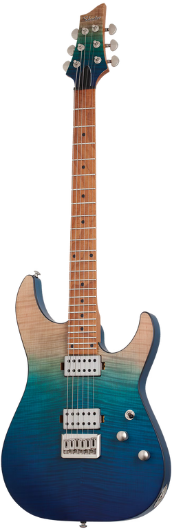 Schecter C-1 Standard Plus, Blue Fade
