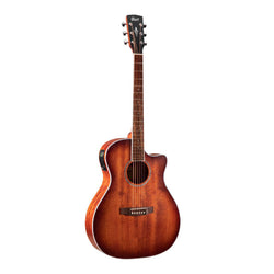 Cort GA-MEDX M OP Grand Auditorium Acoustic Guitar in Open Pore All Mahogany