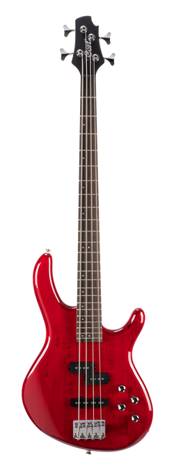 Cort Action Bass Plus TR 4 Bass - Transparent Red