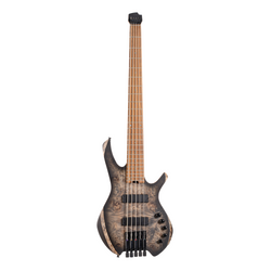 Cort Space 5 Headless Bass Guitar - Star Dust Black