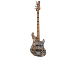 Cort GB-Modern 4 Bass Guitar - Open Pore Charcoal Grey