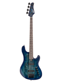 Cort GB-Fusion 4 String Bass - Blue Burst