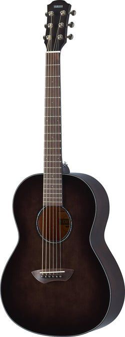 Yamaha CSF1M Translucent Black smaller-size acoustic guitar