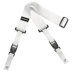DiMarzio DD2200W 2inch Nylon Cliplock Strap – White