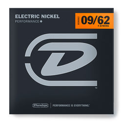 Dunlop Nickel Wound Performance+ 7-String Guitar Strings, 09-62