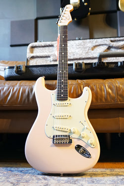 Pre-Owned Fender DE American Professional II Stratocaster RW Shell Pink w/ Matching Head Stock