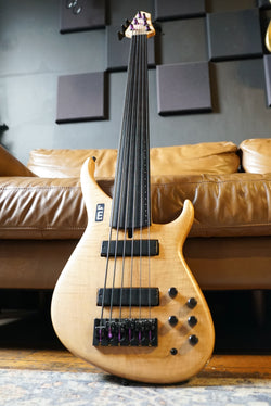 Pre-Owned MF 6 String Fretless Custom Bass (1994)