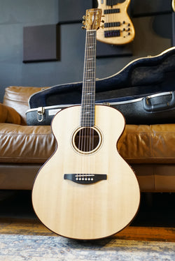 Pre-Owned Fenech Master Built Grand Auditorium Black Limba