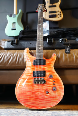 PRS Wood Library Custom 24-08, Salmon with Natural Back