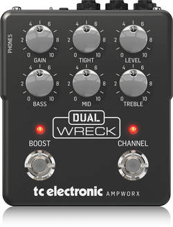 TC Electronic Ampworx High Gain Dual Wreck Preamp Pedal