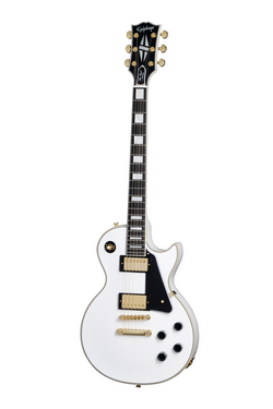 Epiphone Les Paul Custom - Alpine White (inc. Hard Case), Front Photo