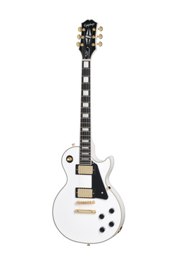 Epiphone Les Paul Custom, Alpine White (inc. Gig Bag)
