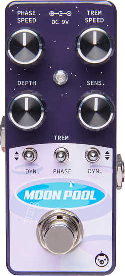 Pigtronix Moon Pool Analog Phase Shifter & Tremolo Pedal