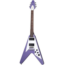 Epiphone Kirk Hammett 1979 Flying V - Purple Metallic, Front Photo