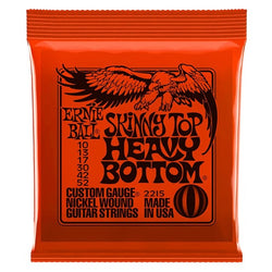 Ernie Ball Skinny Top Heavy Bottom Slinky Nickel Wound Electric Guitar Strings - 10-52 Gauge