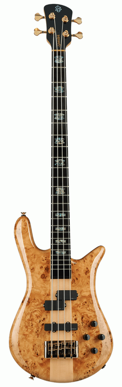 Spector Euro 4 CST Bass Guitar, Gloss Natural