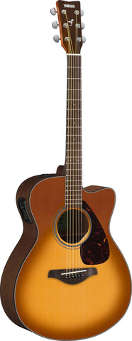 Yamaha FSX800C Cutaway Acoustic Guitar Sandburst