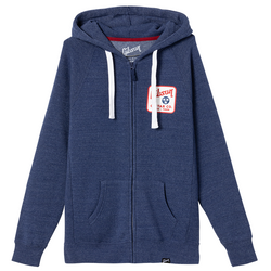 Gibson Tristar Logo Zip-Up Hoodie - Large