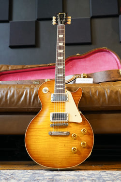 Gibson Custom Shop '59 Les Paul Standard Reissue, Ultra Light Back Upgrade - VOS Golden Poppy Burst
