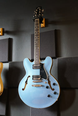 Heritage Factory Special Standard Collection H-535 Electric Guitar w/Case, Pelham Blue