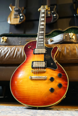 Heritage Custom Shop Core Collection H-157 Maple Top Electric Guitar - Dark Cherry Sunburst (Artisan Aged)