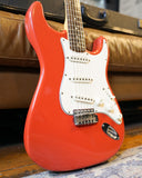 Pre-Owned Fender 1966 Stratocaster Fiesta Red