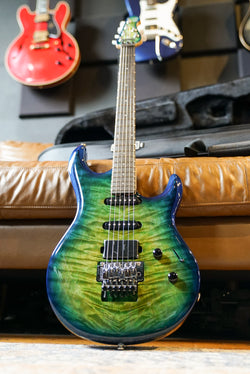 Music Man BFR Luke 4 HSS - Green Tide