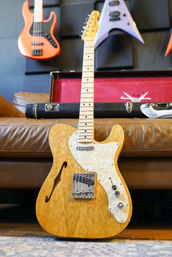 Pre-Owned Fender Custom Shop Masterbuilt Kyle McMillin 1968 Tele Thinline Korina 