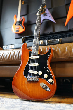 Pre-Owned Fender Master Built Dale Wilson Flame Ash Custom DLX Stratocaster 