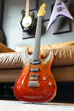 Schecter California Classic - Bengal Fade (Made in Japan w/ Hard Case) **B STOCK**