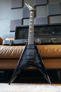 Pre-Owned Jackson Pro Series KV7 Corey Beaulieu, Trans Black W/Gator Hard Case