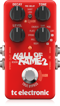 TC Electronic Hall of Fame 2 Reverb top view 
