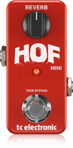 TC Electronic Hall of Fame Mini Reverb top view