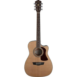 Washburn HF11SCE Heritage 10 Folk Acoustic-Electric Guitar w/ Cutaway & EQ