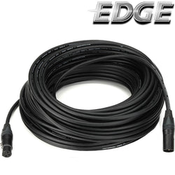HOSA EDGE CMK100AU EDGE MICROPHONE CABLE, NEUTRIK XLR3F TO XLR3M, 100 FT / 30M