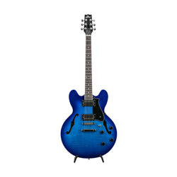 Heritage Ascent+ H-535 Electric Guitar, Royal Blue Burst