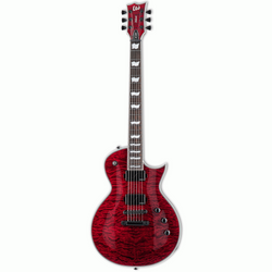 LTD EC-1000QM See-Thru Black Cherry STBC