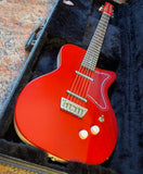 Pre-Owned Jerry Jones Neptune Single Cut Red