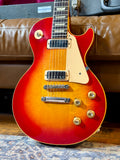 Pre-Owned 1973 Gibson Les Paul Deluxe Cherry Sunburst w/Case