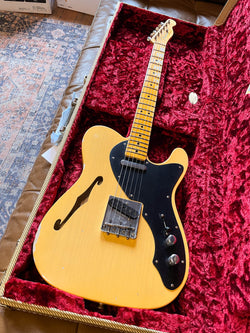 Fender Custom Shop Blackguard Thinline Telecaster Relic Aged Natural Blonde