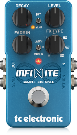 TC Electronic Infinite Sample Sustainer Pedal top view