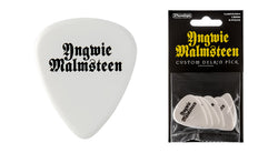 Dunlop Yngwie Malmsteen Custom Delrin Picks - White, 1.5mm, 6 Pack