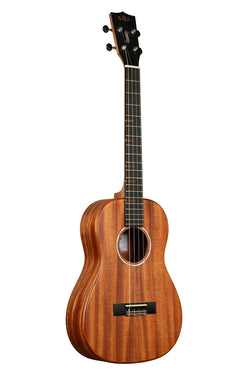 Kala KA-WF-AMHG-B All Solid Mahogany Waterfall Baritone Ukulele