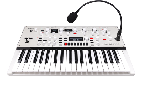 Korg KingKorg NEO - 37 Key Virtual Analog Synthesiser + Vocoder Front