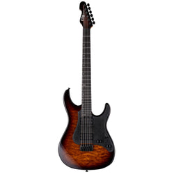 LTD Snapper-1000 HT Electric Guitar, Dark Brown Sunburst
