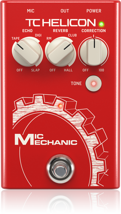 TC Helicon Mic Mechanic 2 top view