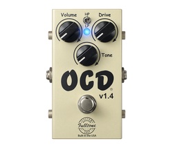 Fulltone Custom Shop OCD v1.4 Obsessive Compulsive Drive Pedal