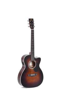 Sigma OMTC-1E-SB 000-14 Fret, Cutaway Acoustic