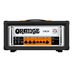 Orange OR30 - 30 Watt Single Channel Valve Guitar Amplifier Head (Made in UK) - Black